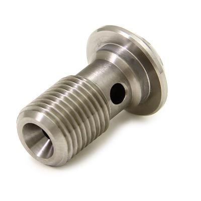 CNC Milling Custom Titanium Hydraulic Fastener Oil Banjo Bolt M10
