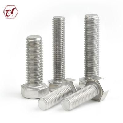 316 DIN933 and Nut Stainless Steel Hex Bolt/DIN931 Hex Bolt/SS304 Bolt