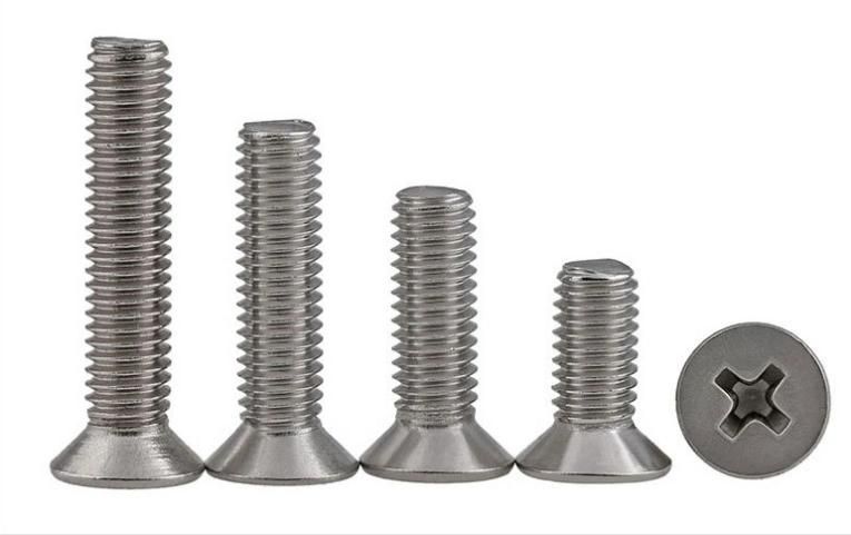 GB/T819 201 304 Cross Recessed Countersunk Head Screws