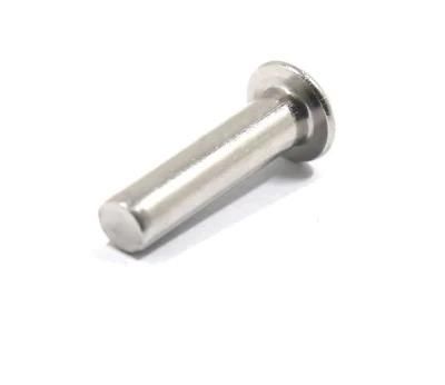 M0.8 M1 M1.2 M1.4 M1.6 M2 M2.5 M3 M4 M5 M6 GB867 Self Plugging Button Round Head A2-70 304 Stainless Steel Solid Rivet Aluminum Blind Rivet
