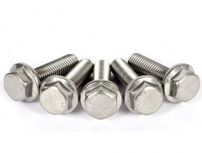 High Quality Black Flange Bolt All Size for DIN6921 Hex Flange Bolt