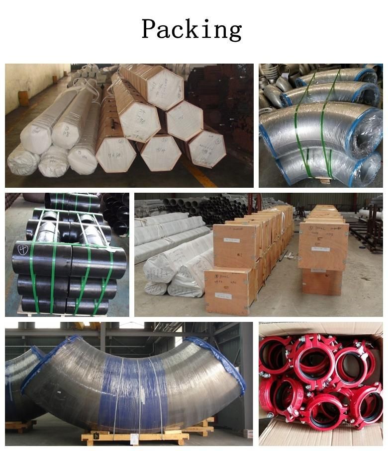 Stainless Steel 4 Inch Sch40 80 Butt Welded ASTM A403 Wp304 316L Elbow Tee Reducer Cap Pipe Fittings