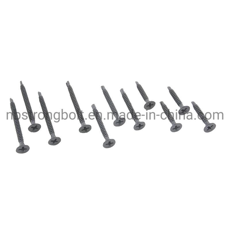 Drywall Screw Phil Bugle HD Fine or Coase Thread Gray or Black More Than 10 Years Produce Expricence Factory