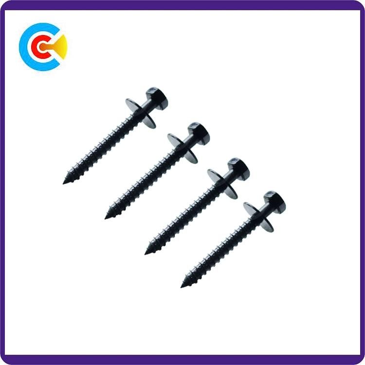 GB/DIN/JIS/ANSI Carbon-Steel/Stainless-Steel Internal and External Hexagonal Flat Pad Screw