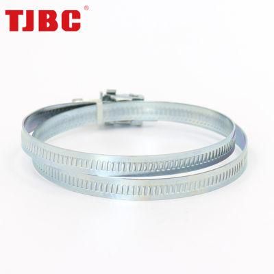 Half Steel Quick Release and Lock Hose Clamp with French Design for Exhaust Pipe, Ventilation Pipe Fastener Hardware, 23--145mm