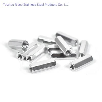 A2-70 A4-70/80 SS304/316/201 Chinese Manufacturer Fastener Hex Coupling Nut