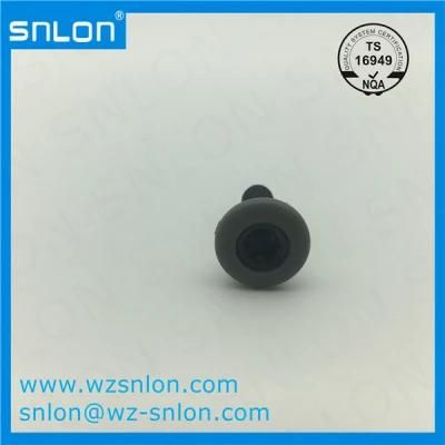 Plastic Countersunk Plum Flower Head Machine Screw for Auto Parts