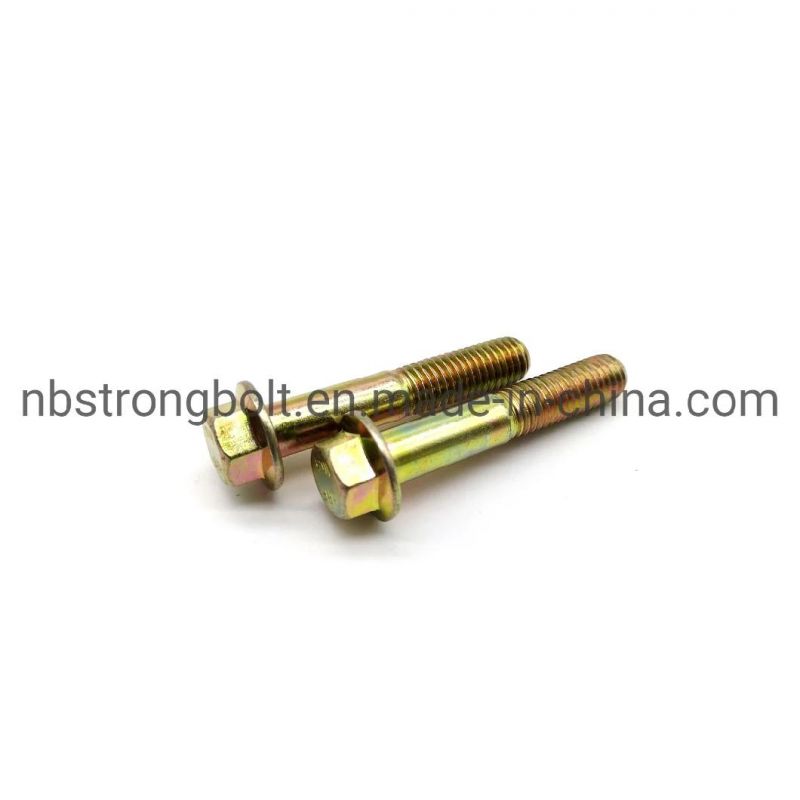 Hex Bolt Screw with Flange DIN6921 More Than 10 Years Produce Expricence Factory