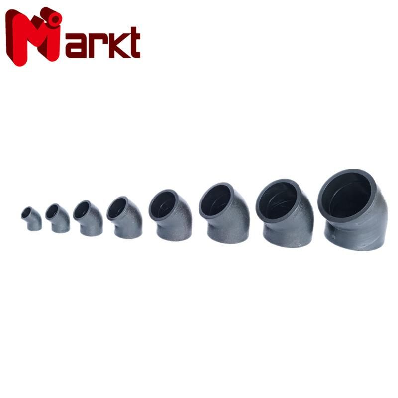 Butt Fusion SDR11 HDPE Pipe Fittings 45 Degree Elbow