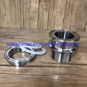Stainless Steel 2inch Weldless Bulkhead Fitting with Female Threaded Fittings