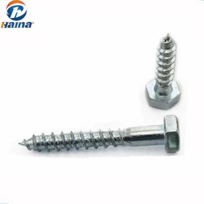 DIN571 Hex Head Self Tapping Drywall Screw in Zinc Plated