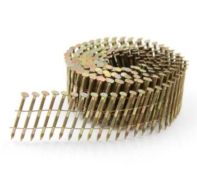 15-Degree Wire Coil Pallet Nails Ring Shank, Siding Nails