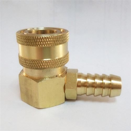 CNC Lathe Parts Female Mold Brass Water Coupling