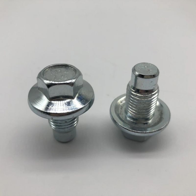 Flange Bolt with a Rubber Concave Under Flange Silo Bolts