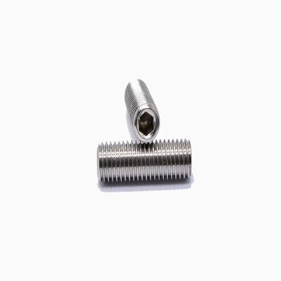 Sin913 SS316 Hexagon Socket Set Screws with Flat Point/DIN913 SS304/A2 DIN931/a 4 SS316