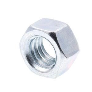 Finished Hex Nuts, 3/8 in. -16, A563 Grade a Zinc Plated Steel