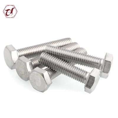 Hexagon Head DIN933 Nut Stainless Steel Hex Bolt