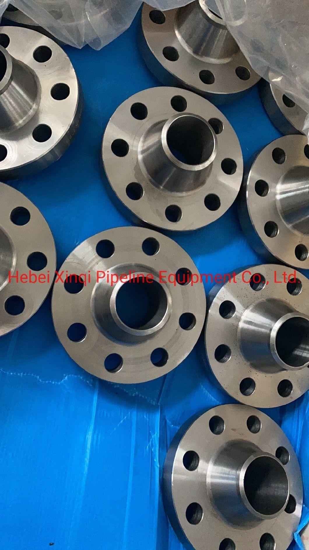 DN150 6inch Class150 Carbon Steel A105 Round Wn Flange