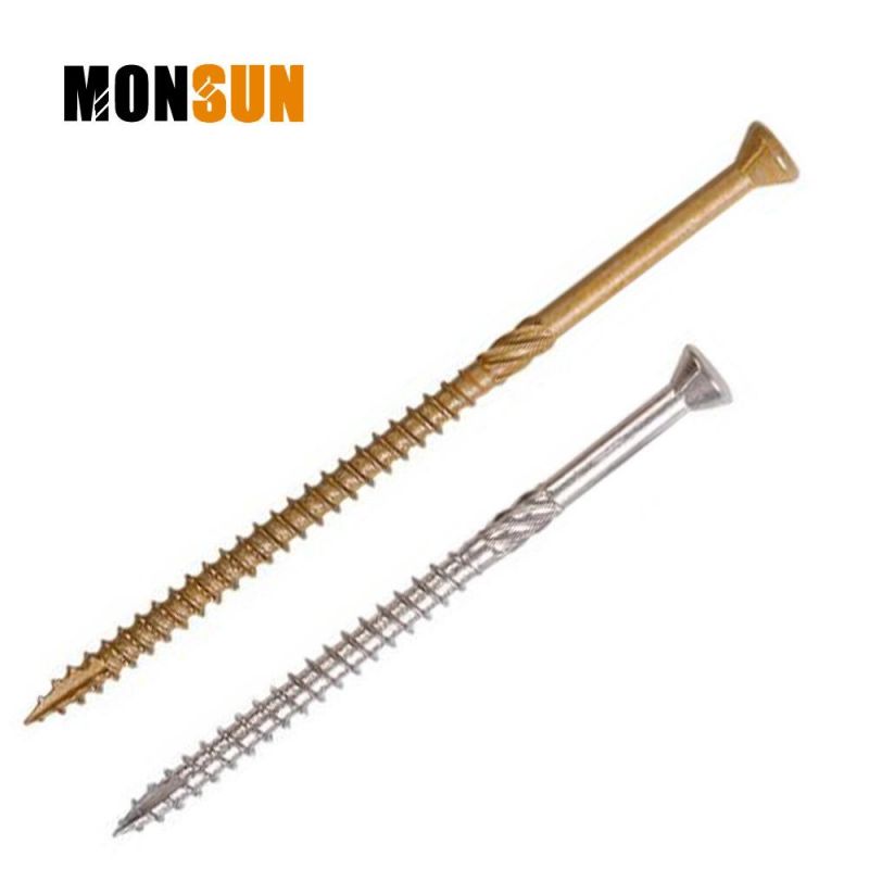 Trim Head Ruspert Tx-Star Recess T20 Serrate Thread Cutting Point Composite Screws