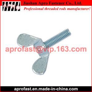 DIN 316 German Type Round Wing Screw Zinc Plated