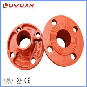 Nodular Iron Grooved Pipe Fitting Flange FM/UL Approved
