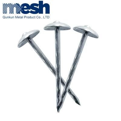 Galvanized Iron Roofing Nails with Washer