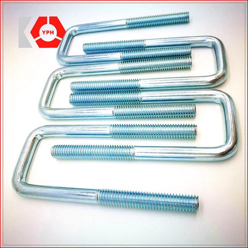 U Bolt Alloy Steel with Washer and Nut Zinc Plated Cheap and Precise and High Quanlity