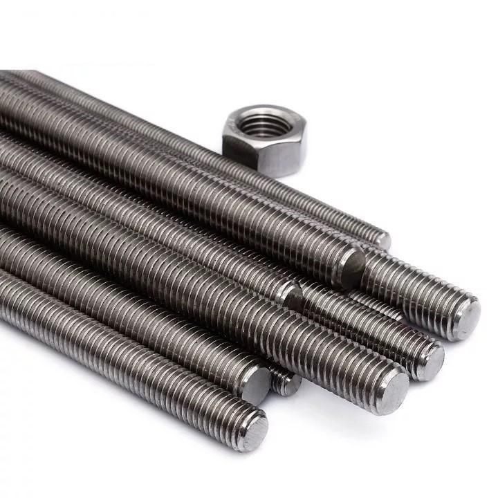 Plain Internal Stainless Steel Female Hollow Threaded Rod