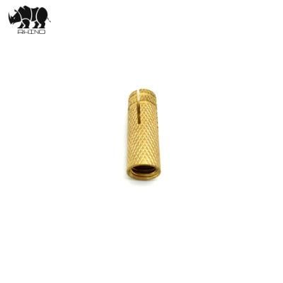 Brass M10 Drop in Anchor
