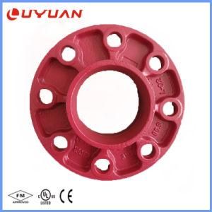 Ductile Iron Grooved Pipe Fittings 3&prime;&prime; Universal Flange Adaptor with FM/UL Approval