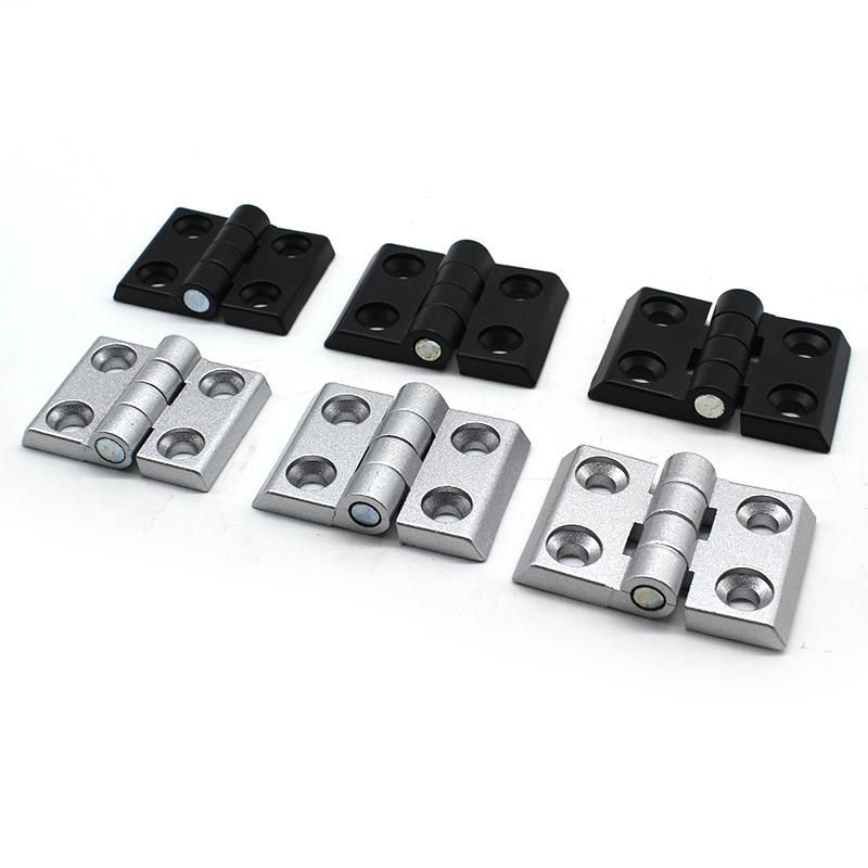 Aluminium Profile Accessories Door 180 Degree Concealed Hinge Interior Glass Swing Concealed Hinge