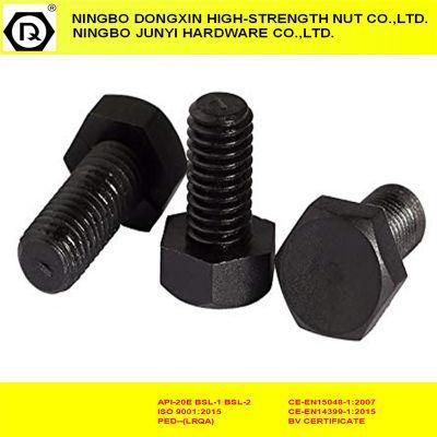 Black 8.8 Full Thread Hex Bolt DIN933