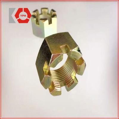 DIN635 Structural Stainless Steel Heavy Nuts Yellow