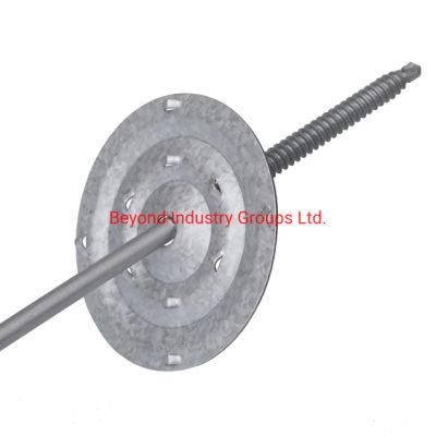 Roofing Screw with Barbed Plates