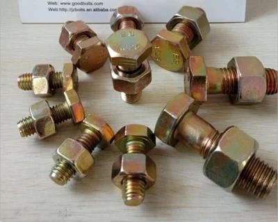 M22*100 A325 &amp; A490 Hex Bolt with A563 Hex Nut