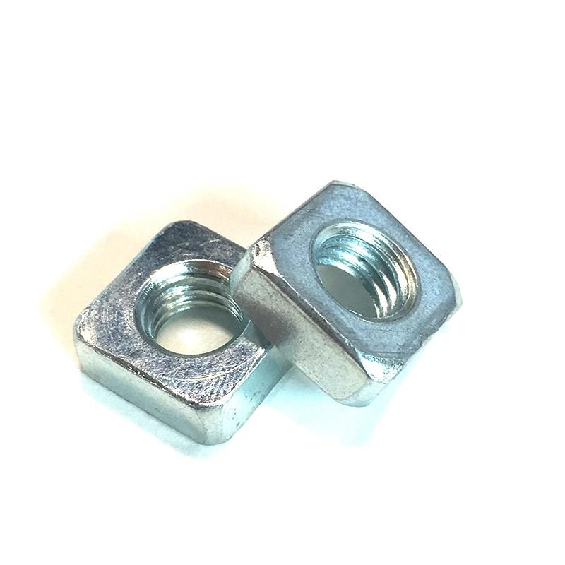 DIN557 Square Nuts, Zinc Plated, HDG