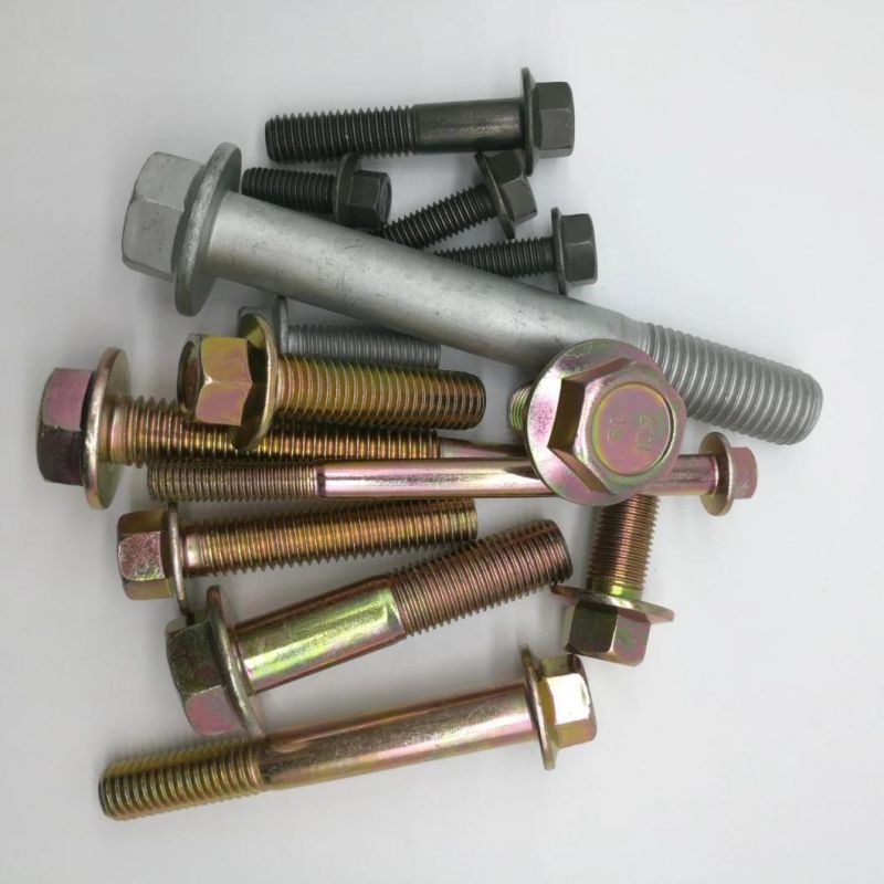 High Quality Hex Flange Bolt for Auto Parts