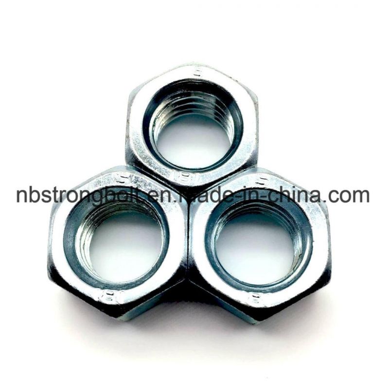 Hex Nut with Zinc Cr3+