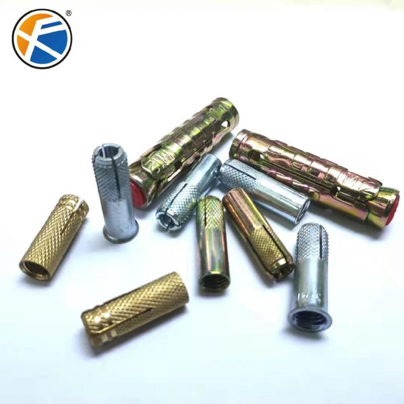 Chinese Factory Drop in Anchor Expansion Bolt with Knurling