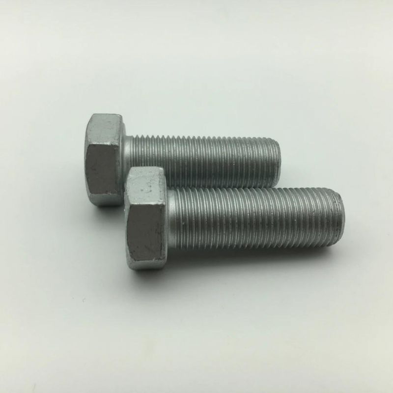 8.8 Grade Heavy Hex Bolt and Nut Galvanized with Full Thread
