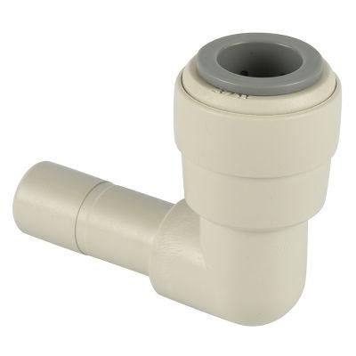 Xhnotion Pneumatic 1/4&prime; &prime; Tube Od Plug in Elbow Water Filter Fittings