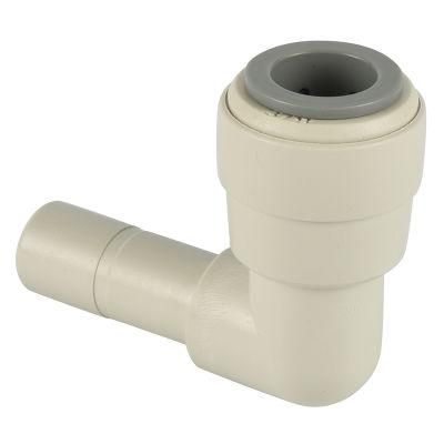 Xhnotion Pneumatic 1/4&prime; &prime; Tube Od Plug in Elbow Water Filter Fittings