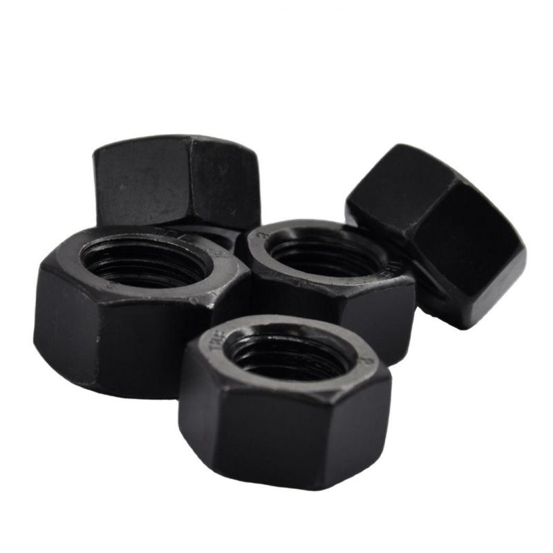 DIN934 Black Oxide Hexagon Nut Carbon Steel Grade 8