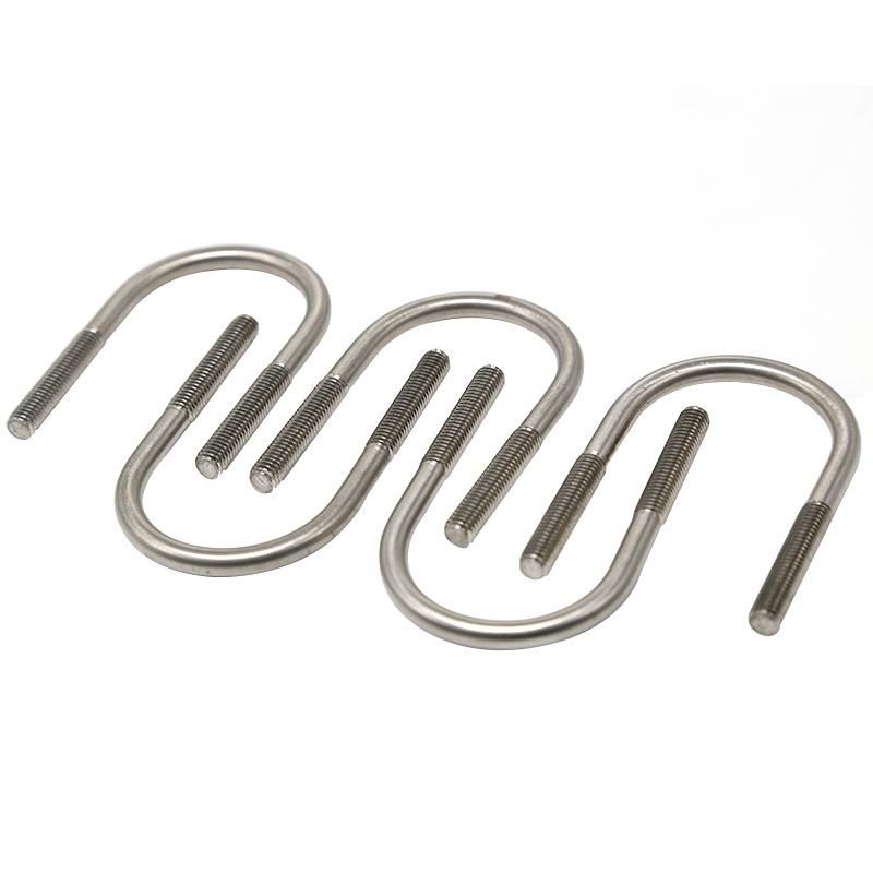 316 Stainless Steel 4 Inch Ground Clamp Square U Bolt