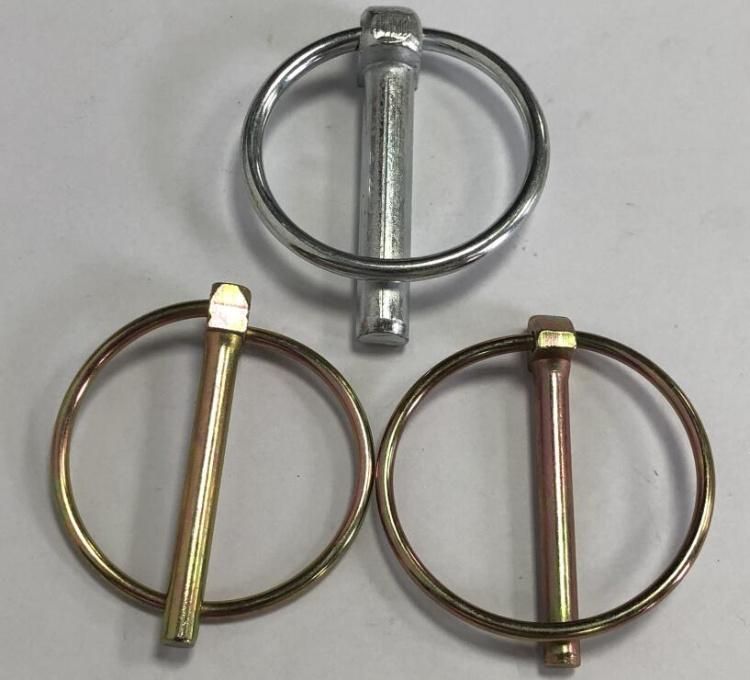 Carbon Steel Lynch Pin O Type Pins Zinc Plated