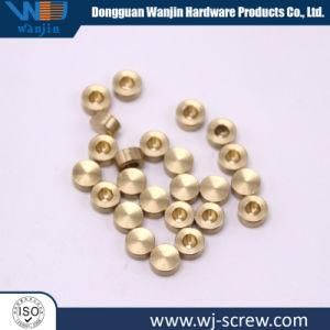 6mmx3mm Professional Turning Milling Grinding Stainless Steel Large Hole Solid Brass Tube Curved Beads Metal Machined Parts