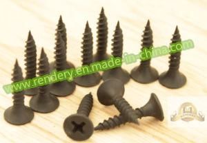 Drywall Screw Phillips Bugle Head Fine Thread Black