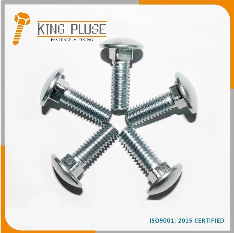 Fastener DIN603 Carbon Steel Mushroom Head Square Neck Bolt