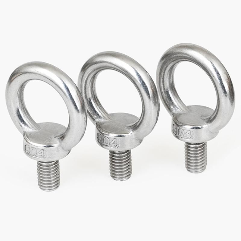 Rigging DIN580 Stainless Steel Drop Forged Galvanized Lifting Eye Bolt with Metric Thread