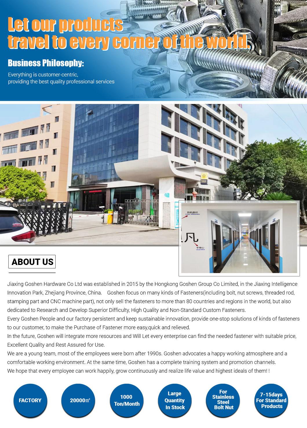 Stainless Steel 304 316 Bolt Customized Product Turning Product